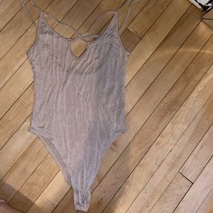 Tan bodysuit